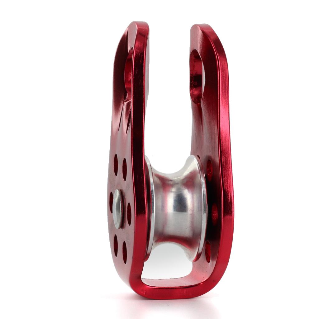 Outdoor Sport Climbing Gear - Klimtouwkatrol voor rotsklimmen, 20KN, vaste enkelvoudige