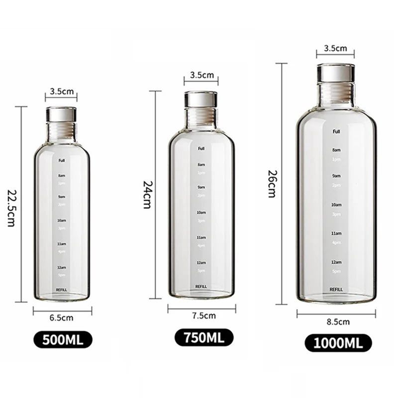 ABUN sportwaterfles van borosi - Outdoor Sport Glass Water Bottle recensie en prijs